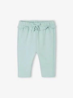 Pantalon Molleton Basics Bébé Fille - Bleu Grisé