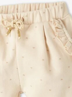 Pantalon Molleton Bébé Fille - Vert Sauge -Vertbaudet Soldes Boutique pantalon molleton bebe fille 2