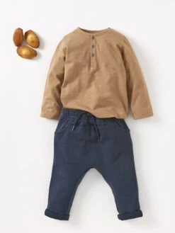 Pantalon Molleton Bébé Garçon Uni - Rouge -Vertbaudet Soldes Boutique pantalon molleton bebe garcon uni 10
