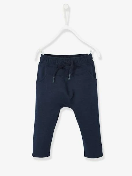 Pantalon Molleton Bébé Garçon Uni - Marine Grisé 8 Pantalon Molleton Bébé Garçon Uni - Marine Grisé – Image 8