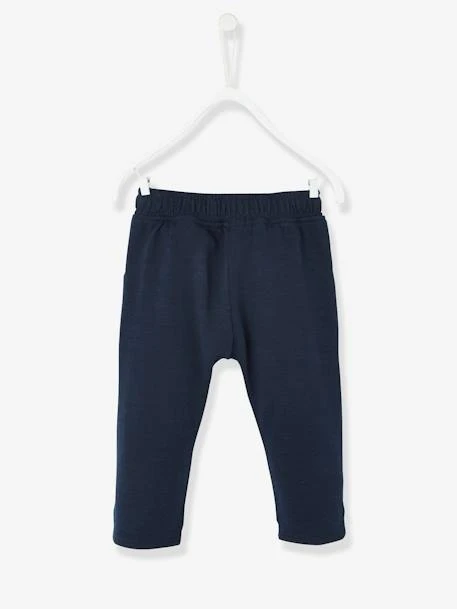 Pantalon Molleton Bébé Garçon Uni - Marine Grisé 9 Pantalon Molleton Bébé Garçon Uni - Marine Grisé – Image 9