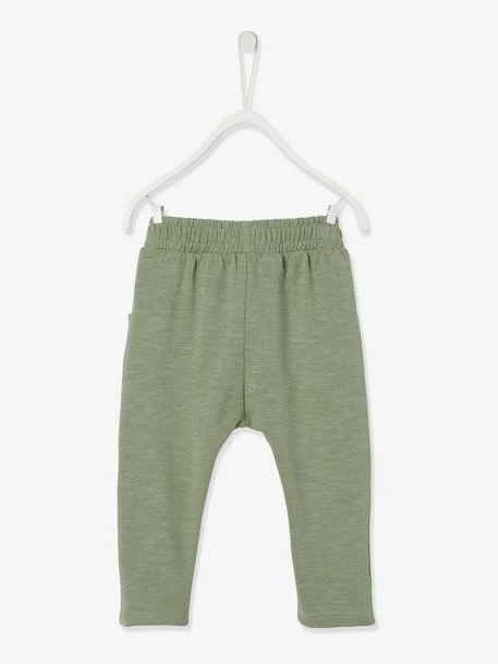 Pantalon Molleton Bébé Garçon Uni - Marine Grisé 16 Pantalon Molleton Bébé Garçon Uni - Marine Grisé – Image 16