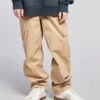 Pantalon Parachute Garçon - Beige -Vertbaudet Soldes Boutique pantalon parachute garcon