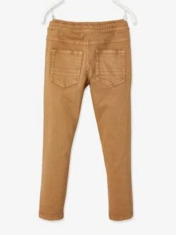 Pantalon Slim Couleur Facile à Enfiler Garçon - Beige 20 Pantalon Slim Couleur Facile à Enfiler Garçon - Beige -Vertbaudet Soldes Boutique pantalon slim couleur facile a enfiler garcon 5