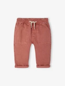 Pantalon Taille élastiquée Bébé - Argile