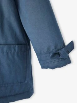 Parka à Capuche Chic Effet Peau De Pêche Fille - Bois De Rose -Vertbaudet Soldes Boutique parka a capuche chic effet peau de peche fille 12