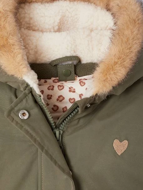 Parka + Doudoune Fine Bébé 3 En 1 - Olive 9 Parka + Doudoune Fine Bébé 3 En 1 - Olive – Image 9