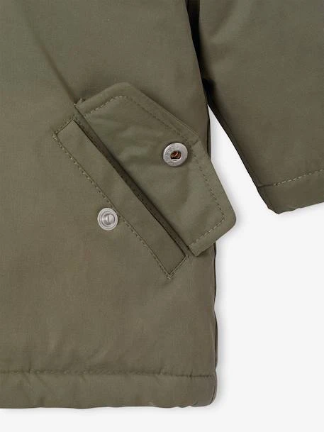 Parka + Doudoune Fine Bébé 3 En 1 - Olive 11 Parka + Doudoune Fine Bébé 3 En 1 - Olive – Image 11