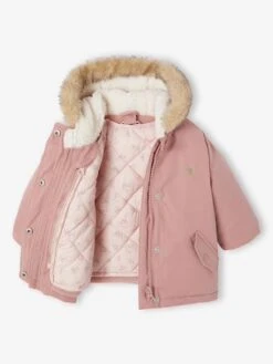 Parka + Doudoune Fine Bébé 3 En 1 - Olive 35 Parka + Doudoune Fine Bébé 3 En 1 - Olive -Vertbaudet Soldes Boutique parka doudoune fine bebe 3 en 1 35