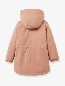Cyrillus Parka Fille Doublée Imitation Fourrure - Rose -Vertbaudet Soldes Boutique parka fille doublee imitation fourrure 4