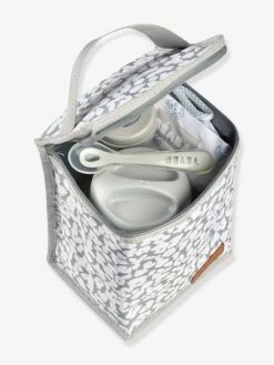 Beaba Pochette Repas Isotherme - Gris Perle -Vertbaudet Soldes Boutique pochette repas isotherme 44