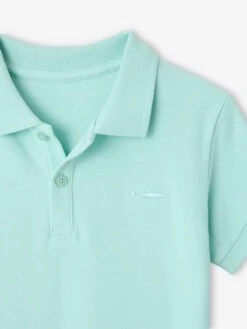 Polo Manches Courtes Broderie Poitrine Garçon - Rouge 39 Polo Manches Courtes Broderie Poitrine Garçon - Rouge -Vertbaudet Soldes Boutique polo manches courtes broderie poitrine garcon 59