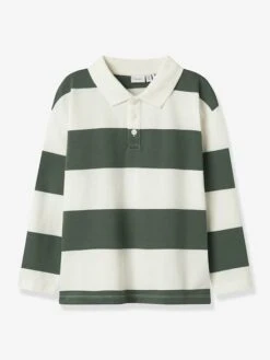 Polo Pour Garçon NKMNUTIVA NAME IT - Rayé Noir -Vertbaudet Soldes Boutique polo pour garcon nkmnutiva name it 2