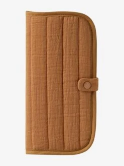 Protège Livret De Famille En Gaze De Coton - Vert Sauge