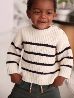 Pull En Côte Perlée Bébé - écru -Vertbaudet Soldes Boutique pull en cote perlee bebe 17