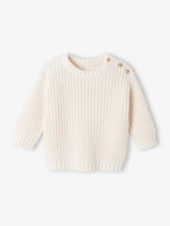 Pull En Côte Perlée Bébé - écru -Vertbaudet Soldes Boutique pull en cote perlee bebe 18