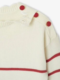 Pull Marinière Fantaisie Fille - Marine -Vertbaudet Soldes Boutique pull mariniere fantaisie fille 6