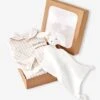 Pyjama Bébé En Flanelle + Doudou Coffret Cadeau Naissance - Beige -Vertbaudet Soldes Boutique pyjama bebe en flanelle doudou coffret cadeau naissance