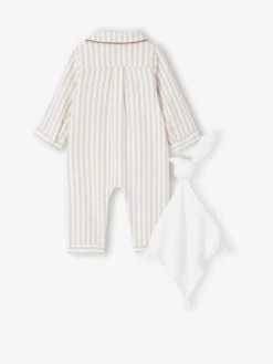 Pyjama Bébé En Flanelle + Doudou Coffret Cadeau Naissance - Beige 13 Pyjama Bébé En Flanelle + Doudou Coffret Cadeau Naissance - Beige -Vertbaudet Soldes Boutique pyjama bebe en flanelle doudou coffret cadeau naissance 4