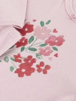 PETIT BATEAU Pyjama Enfant Coton Côte 1x1 - Rose -Vertbaudet Soldes Boutique pyjama enfant coton cote 1x1 4