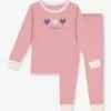 PETIT BATEAU Pyjama Fille En Coton - Rose -Vertbaudet Soldes Boutique pyjama fille en coton
