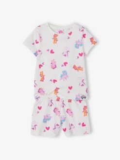 Pyjashort Fille My Little Pony - Blanc Imprimé