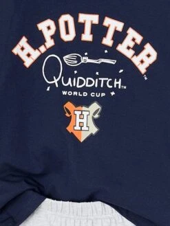 Pyjashort Harry Potter Quidditch - Marine -Vertbaudet Soldes Boutique pyjashort harry potter quidditch 3