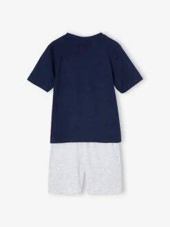 Pyjashort Harry Potter Quidditch - Marine -Vertbaudet Soldes Boutique pyjashort harry potter quidditch 4