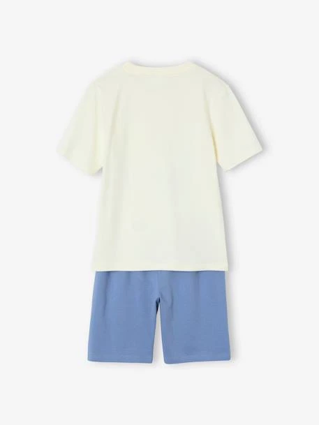 Pyjashort Smiley World So Tired - Bleu Chambray 8 Pyjashort Smiley World So Tired - Bleu Chambray – Image 8