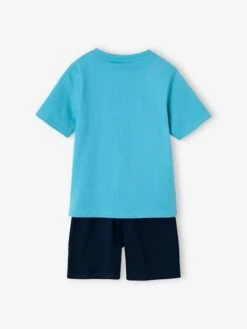 Pyjashort Sonic 3D - Bleu -Vertbaudet Soldes Boutique pyjashort sonic 3d 3