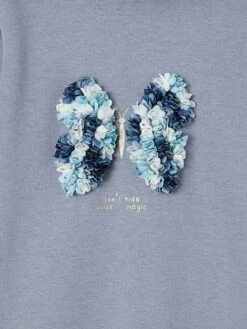 Robe à Capuche En Molleton Fille Détails Fantaisie - Gris Chiné -Vertbaudet Soldes Boutique robe a capuche en molleton fille details fantaisie 24