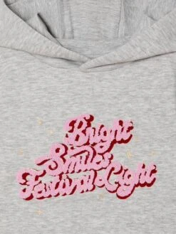 Robe à Capuche En Molleton Fille Détails Fantaisie - Gris Chiné -Vertbaudet Soldes Boutique robe a capuche en molleton fille details fantaisie 29