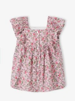 Robe à Volants Bébé - Carreaux Rose -Vertbaudet Soldes Boutique robe a volants bebe 5