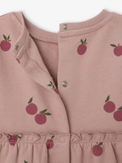 Robe Bébé En Molleton - Beige Doré -Vertbaudet Soldes Boutique robe bebe en molleton 31