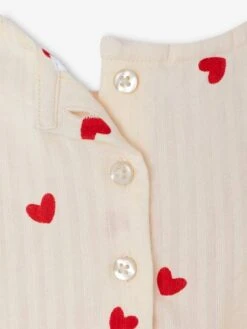 Robe Bébé En Seersucker - Vanille -Vertbaudet Soldes Boutique robe bebe en seersucker 8