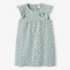 Robe Bébé Fille Disney Minnie - Vert D'eau -Vertbaudet Soldes Boutique robe bebe fille disney minnie
