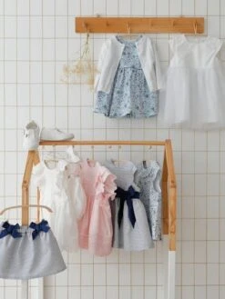Robe De Cérémonie Bébé Avec Tulle - Blanc -Vertbaudet Soldes Boutique robe de ceremonie bebe avec tulle 11