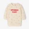 Robe En Molleton Bébé - Vanille -Vertbaudet Soldes Boutique robe en molleton bebe