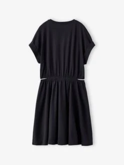 Robe Fille Avec Ouvertures Côtés - Anthracite -Vertbaudet Soldes Boutique robe fille avec ouvertures cotes 1