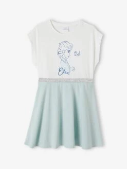 Frozen Robe Fille Disney La Reine Des Neiges - Bleu Ciel