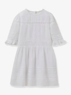Cyrillus Robe Lisy Fille Collection Fêtes Et Mariages - Blanc
