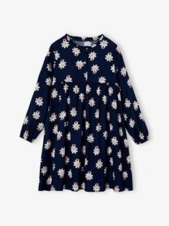 Robe Motif All Over Ouverture Boutonnée Devant - écru -Vertbaudet Soldes Boutique robe motif all over ouverture boutonnee devant 29