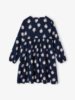 Robe Motif All Over Ouverture Boutonnée Devant - écru -Vertbaudet Soldes Boutique robe motif all over ouverture boutonnee devant 30