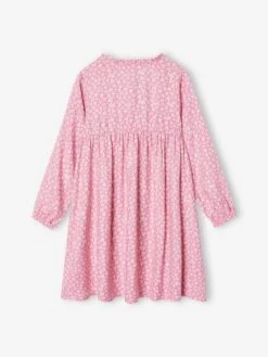 Robe Motif All Over Ouverture Boutonnée Devant - écru -Vertbaudet Soldes Boutique robe motif all over ouverture boutonnee devant 39