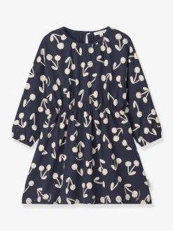 Liewood Robe Motifs Cerises Sadia - Marine