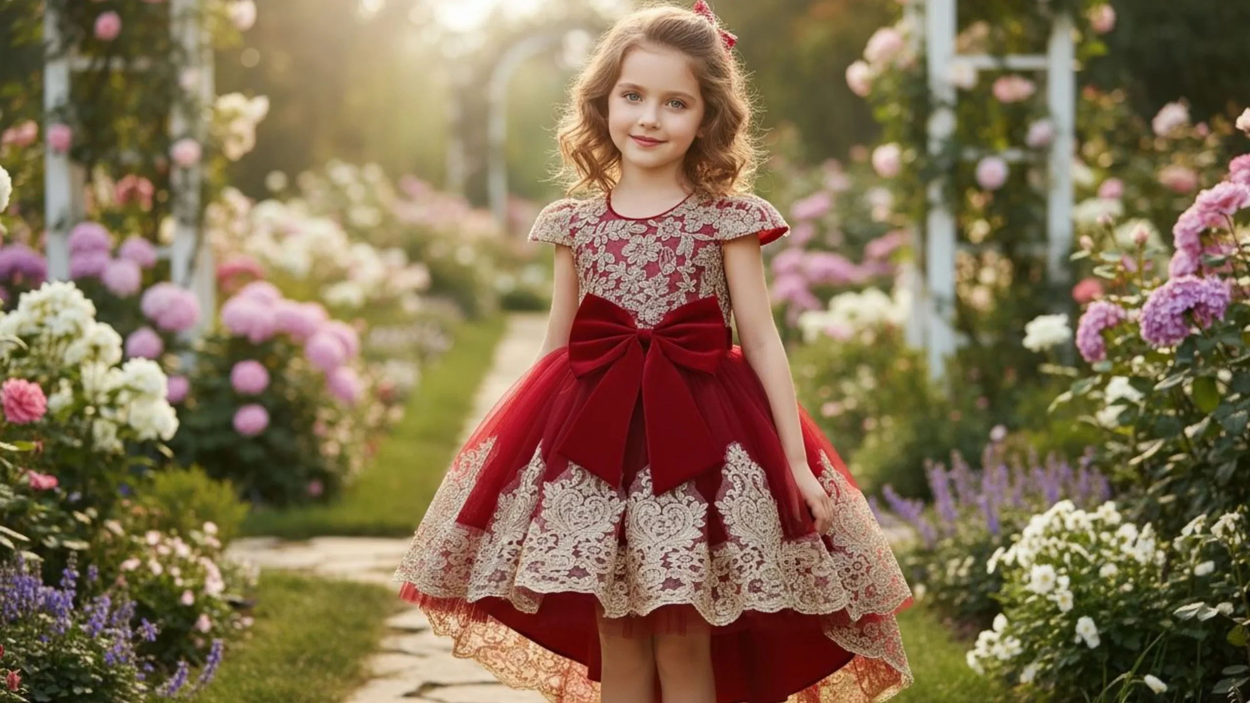 Vertbaudet Soldes Boutique -Vertbaudet Soldes Boutique robe de princesse Noel fille scaled