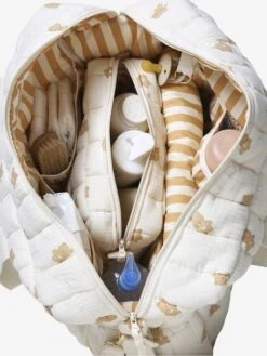 Sac 24 H MAMA TEDDY - écru -Vertbaudet Soldes Boutique sac 24 h mama teddy 7