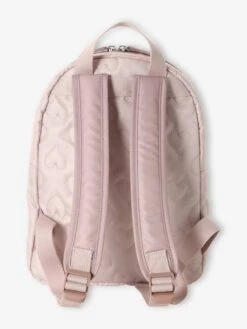 Sac à Dos Fille Maternelle Motifs Coeurs - Rose Poudré -Vertbaudet Soldes Boutique sac a dos fille maternelle motifs coeurs 5