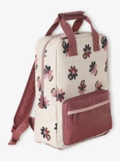 Sac à Dos Fille Motifs Fleurs - Blush