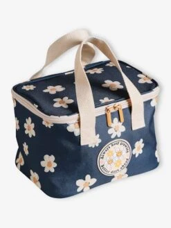 Sac à Goûter Fille Marguerites - Marine